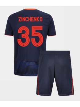 Billige Nottingham Forest Oleksandr Zinchenko #35 Tredjedraktsett Barn 2025-26 Kortermet (+ Korte bukser)